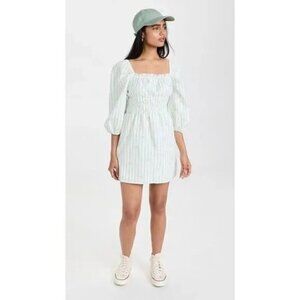 Charlie Holiday Womens Palm Print  Boheme Mini Dress - Juniors US 6